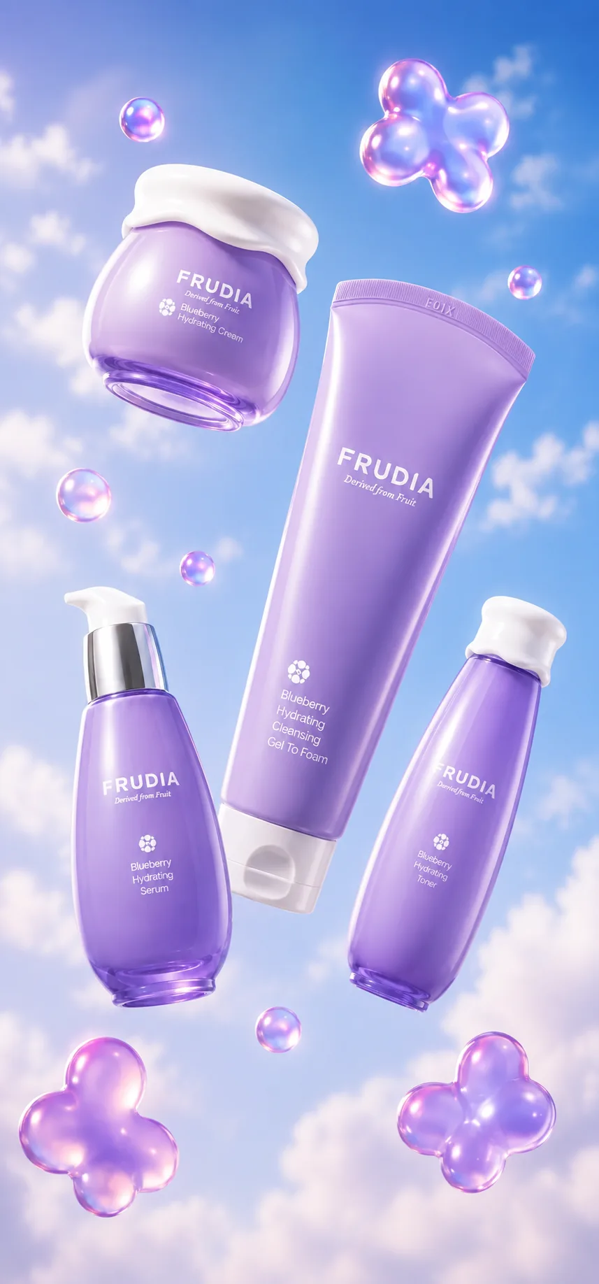 La ligne Blueberry de Frudia