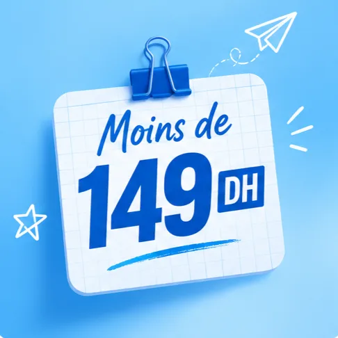Moins de 149 MAD
