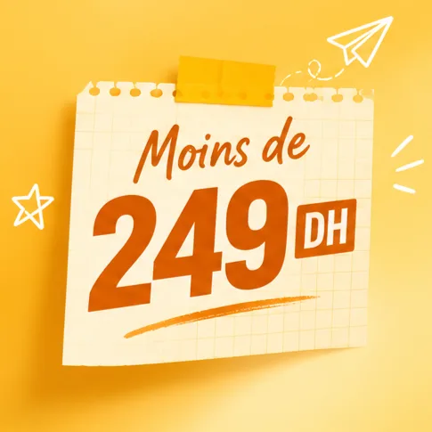 Moins de 249 MAD