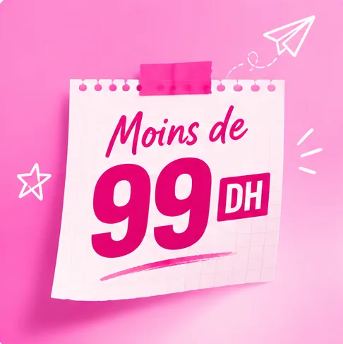 Moins de 99 MAD